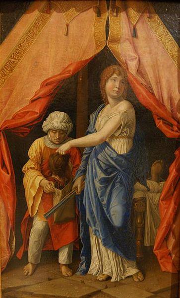 Andrea Mantegna Judith with the head of Holofernes oil painting image